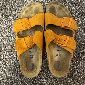 Birkenstock Arizona Narrow Size 38 Soft Footbed